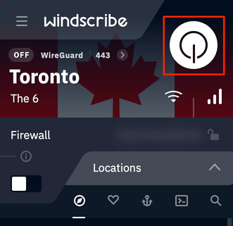 Disconnected app face