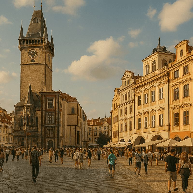 Acesse serviços de Praga do exterior