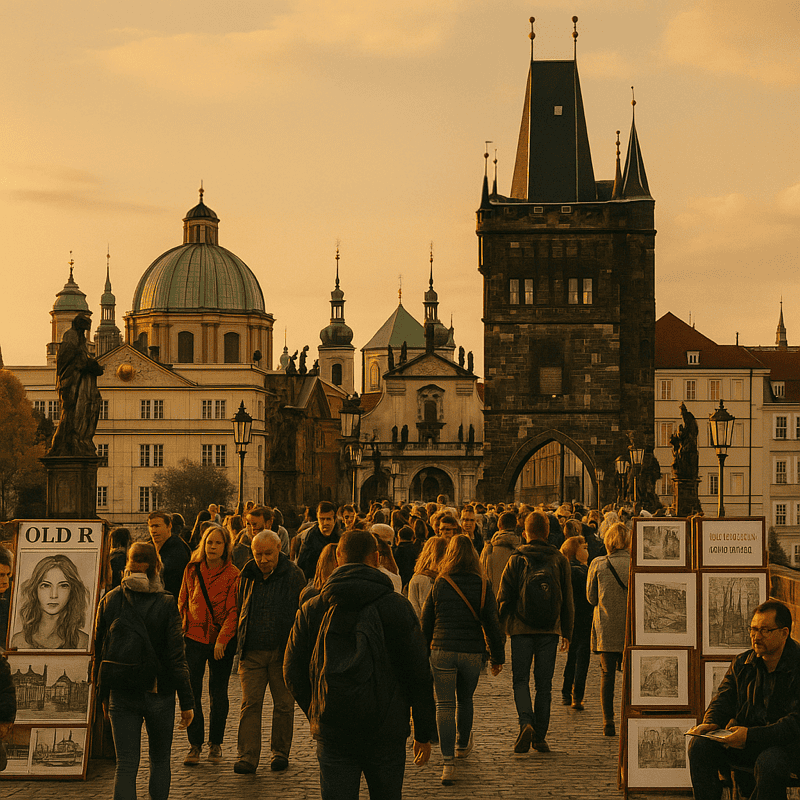 Navegue como se estivesse em Praga