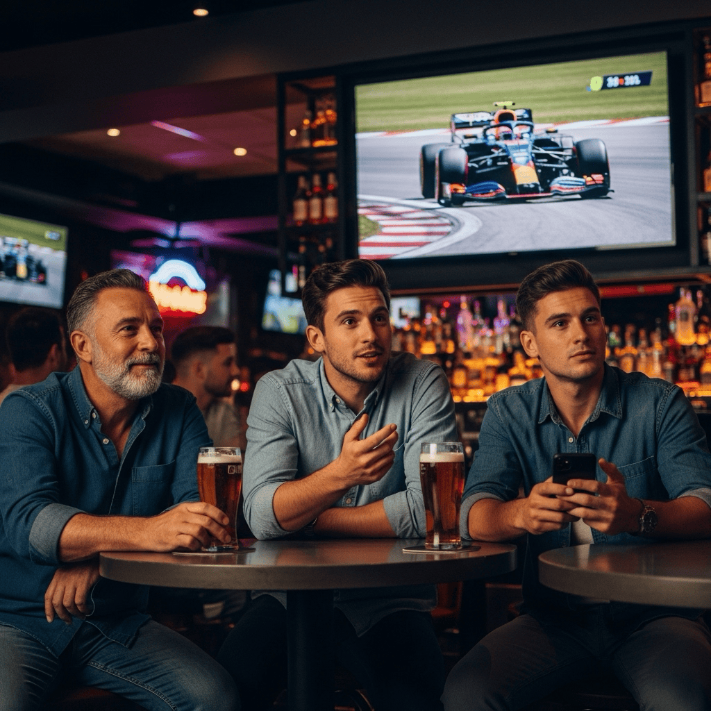 Серверы там, где работает F1 TV