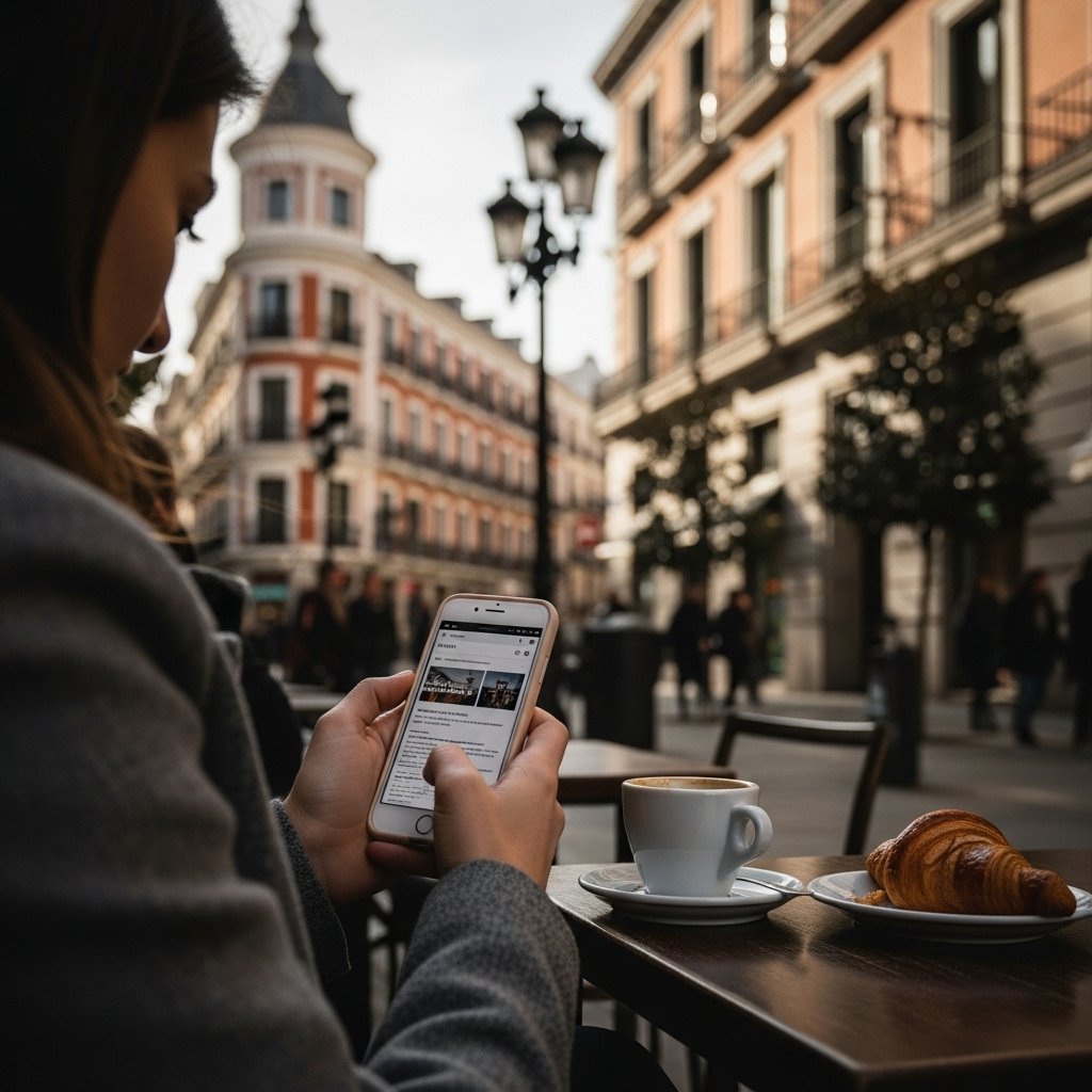 Navega como si estuvieras en Madrid